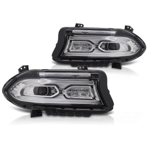 Lampy przód DODGE CHARGER 14-23 FULL LED - diodowe LPDO44