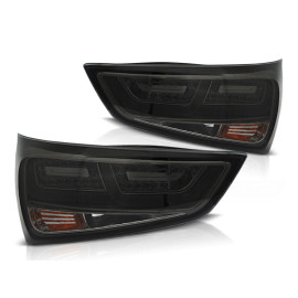 Lampy tył AUDI A1 2010- Black LED BAR - diodowe LDAUD0