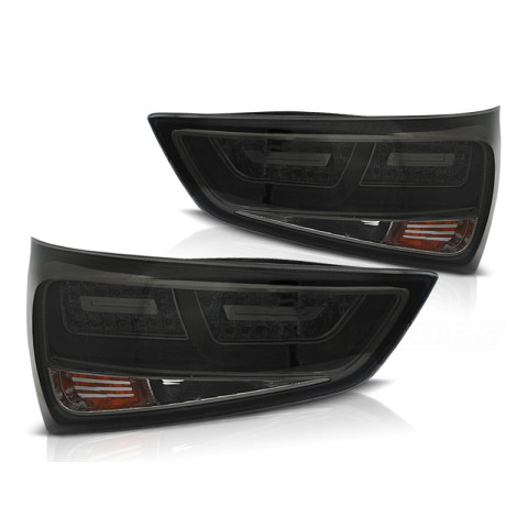 Lampy tył AUDI A1 2010- Black LED BAR - diodowe LDAUD0