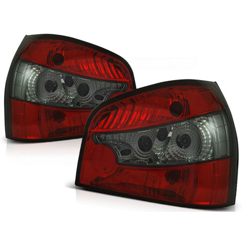 Lampy tył Audi A3 Clearglass Red/Black - LTAU24