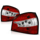 Lampy tył Audi A3 Clearglass Red/White - LTAU23