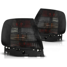 Lampy tył Audi A4 clearglass BLACK - czarne LTAU07