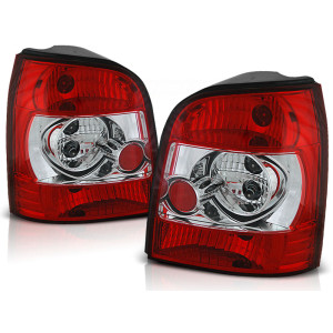 Lampy tył Audi A4 B5 Avant Kombi Clear Red/White - LTAU21