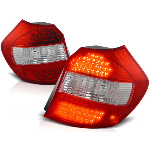 Lampy tył BMW E87 / E81 Red/White Led Diodowe LDBM20