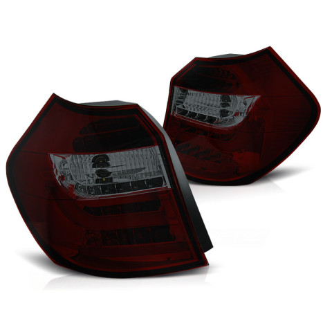 Lampy tył BMW E87 / E81 07-11 Smoked Red LED BAR Diodowe LDBM88