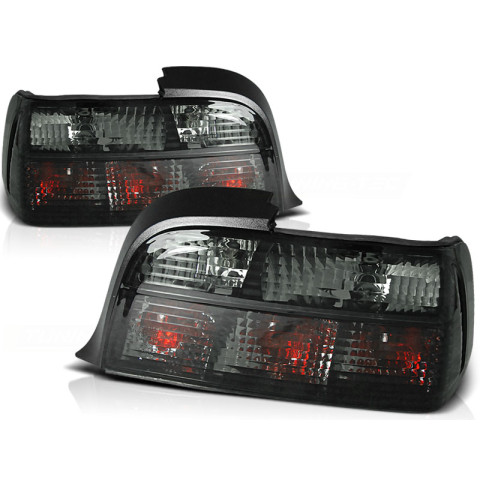 Lampy tył BMW E36 Coupe / Cabrio CLEAR Black LTBM04