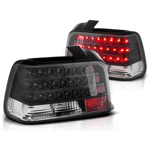 Lampy tył BMW E36 Sedan diodowe ciemne - BLACK LED LDBM14