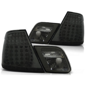 Lampy tył BMW E46 Coupe 99-03 Smoked BLACK Led - diodowe LDBM71 DEPO