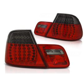 Lampy tył BMW E46 Coupe 03-06 Red / Black Led - diodowe LDBMF2