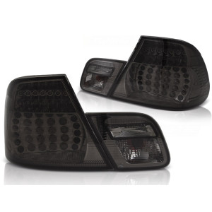 Lampy tył BMW E46 Coupe 03-06 Smoked Black Led - diodowe LDBMF3