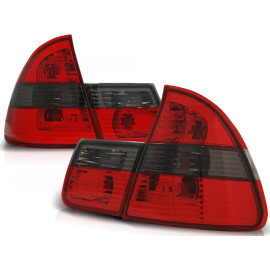 Lampy tył BMW E46 Touring (Kombi) Clear Red / Black LTBM29
