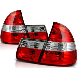 Lampy tył BMW E46 Touring (Kombi) Clear Red / White LTBM27