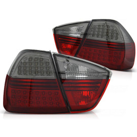 Lampy tył BMW E90 05-08 Smoked Red LED Diodowe LDBM68