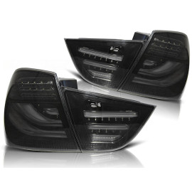 Lampy tył BMW E90 09-11 BLACK Led BAR Diodowe LDBMB2