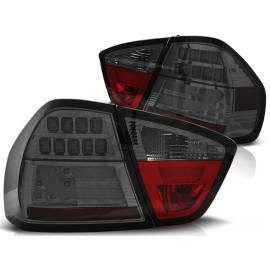 Lampy tył BMW E90 05-08 Smoked Black Led BAR Diodowe LDBM75