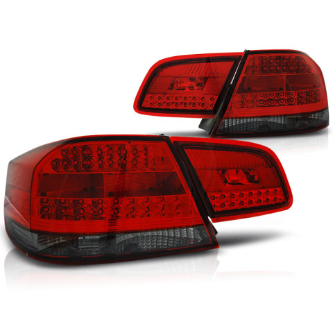 Lampy tył BMW E92 - Coupe Red Smoked Led Diodowe LDBMD1