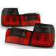 Lampy tył BMW E34 Sedan CLEAR RED / BLACK czerwono-dymione LTBM57