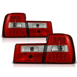 Lampy tył BMW E34 Sedan RED/WHITE LED czerwono-białe diodowe LDBM16