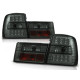 Lampy tył BMW E34 Sedan SMOKED BLACK LED dymione diodowe LDBM31