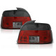 Lampy tył BMW E39 Sedan CLEAR RED/BLACK LED diodowe - LDBM43