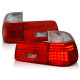 Lampy tył BMW E39 Touring Kombi CLEAR RED/WHITE LED diodowe LDBM55
