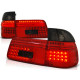 Lampy tył BMW E39 Touring Kombi CLEAR RED/BLACK LED diodowe LDBM56