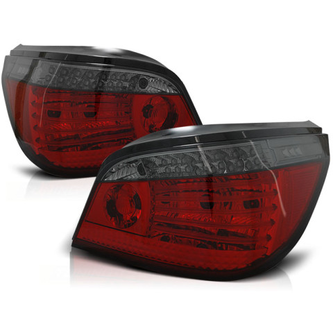 Lampy tył BMW E60 03-07 Clear RED / BLACK Led Diodowe LDBM63