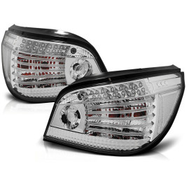 Lampy tył BMW E60 03-07 Clear CHROM Led Diodowe LDBM61