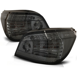 Lampy tył BMW E60 03-07 Clear SMOKED BLACK Led Diodowe LDBM64