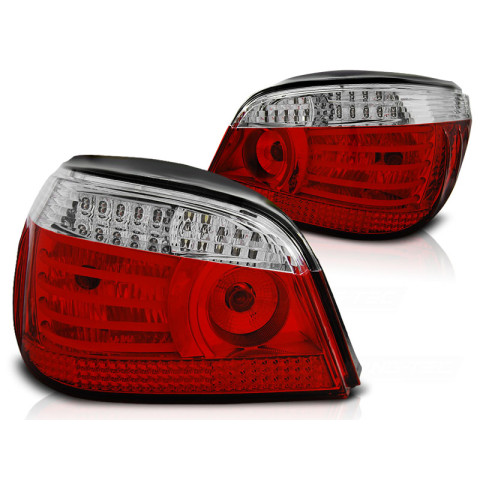 Lampy tył BMW E60 03-07 RED / WHITE Led Diodowe LDBM94