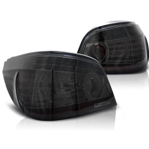Lampy tył BMW E60 03-07 Clear BLACK LED Diodowe LDBMA2