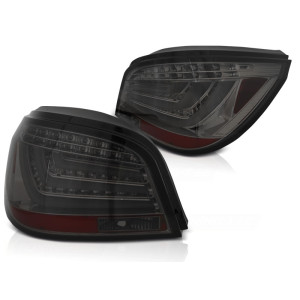 Lampy tył BMW E60 03-07 SMOKED BLACK LED BAR Neon - diodowe LDBMF0