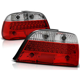 Lampy tył BMW E38 Clear Red/White Led Diodowe LDBM06