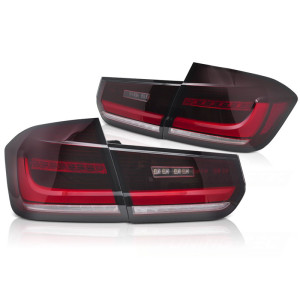 Lampy tył BMW F30 Red/White Led BAR Diodowe LDBMJ8