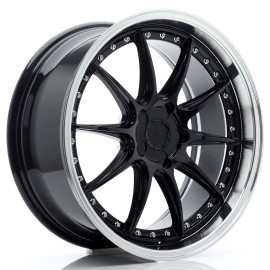JR Wheels JR41 19x8,5 ET15-35 5H BLANK Gloss Black w/ Machined Lip