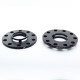 JRWS4 Spacers 12mm 5x130 71,6 71,6 Black (Porsche 3/5 tab hub)