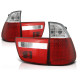 Lampy tył BMW X5 E53 Clear Red/White Led diodowe LDBM21