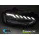 Lampy przód Audi A4 B8 - Black LED 