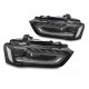 Lampy przód Audi A4 B8 - Black LED 