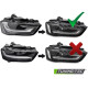 Lampy przód Audi A4 B8 - Black LED 