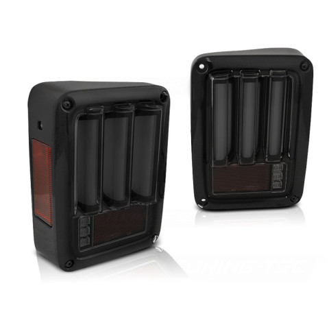 Lampy tylne JEEP Wrangler 07-18 LED BAR SMOKE BLACK LDCH21