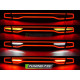 Lampy tył Dodge RED / WHITE LED BAR diodowe 