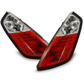 Lampy tył Fiat Grande Punto Clear Red/White Led- diodowe LDFI02