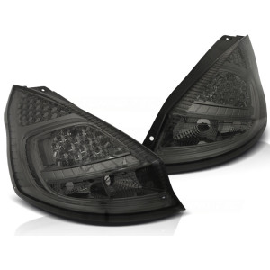Lampy tył FORD FIESTA MK7 08-12 HB SMOKE LED diodowe LDFO43