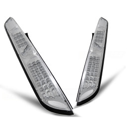 Lampy tył Ford Focus 2 04-08 chrom LED - diodowe LDFO25