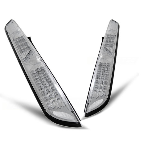 Lampy tył Ford Focus 2 04-08 chrom LED - diodowe LDFO25