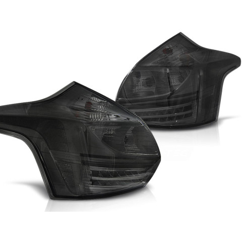 Lampy tył Ford Focus 3 11-14 Smoked black LED - diodowe LDFO40