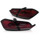 Lampy tył FORD FIESTA MK8 17-21 HB SMOKED RED LED diodowe LDFO77