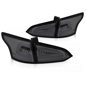 Lampy tył FORD FOCUS 3 Kombi 11-18 SMOKED LED BAR diodowe LDFO83