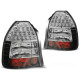 Lampy tył Honda Civic 95-01HB 3d - clear LED Black Chrom Diodowe LDHO09